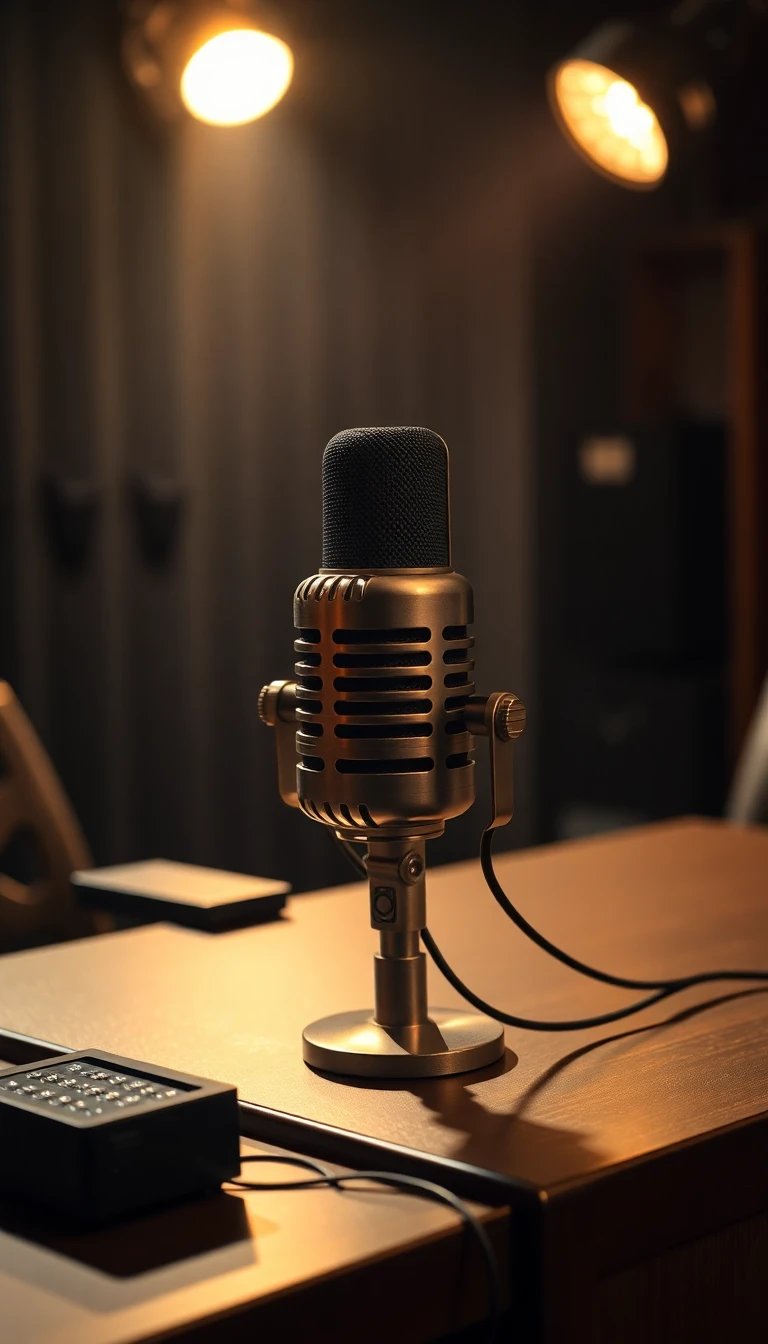 An interview in the spotlight